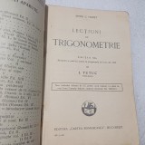 SPIRU C.HARET- LECTIUNI DE TRIGONOMETRIE-1930 S2.