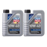 Cumpara ieftin Pachet 2 litri Ulei semisintetic Liqui Moly MoS2 Leichtlauf 10W40