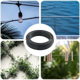 vidaXL Fir de tensionare pentru gard 250 m 0,9/1,4 mm, antracit, oțel