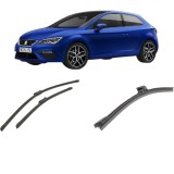 Cumpara ieftin Set 3 stergatoare SEAT LEON (KL1, KLG) din 2019-2021, parbriz si luneta, Bosch Aerotwin-Aerotwin