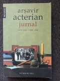 JURNAL 1929-1945 / 1958-1990 - Arşavir Acterian