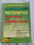 Manual matematica-teste grila pentru admiterea la ase
