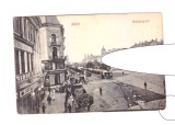 CP Arad - Piata Andrassy, pana in 1918, animata, necirculata, stare buna