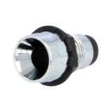 Montura pentru LED 5mm 8mm Montare pe panou Subtip concav SCI R9-107 CHROME