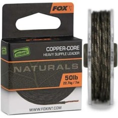 Fir Textil FOX Edges Naturals Copper Core, Camo, 50lbs/22.70kg, 7m foto