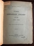 ISTORIA SEMINARIULUI VENIAMIN DIN IASI (1803-1903) - GHEORGHE ADAMESCU