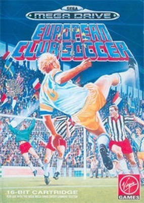 Joc SEGA Mega Drive European Club Soccer foto