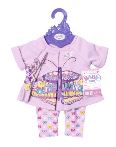 Baby Born - Set Hainute Cu Fluturasi Baby Born - Set Hainute Cu Fluturasi