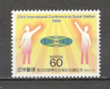 Japonia.1986 Congres international ptr. bunastare sociala Tokyo GJ.154