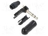 Conector jack, 6.35mm, 3 contacte, tata, NEUTRIK, NP3RX-B, T241359