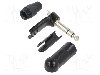 Conector jack, 6.35mm, 3 contacte, tata, NEUTRIK, NP3RX-B, T241359 foto