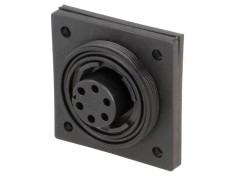Conector circular soclu mamă 6 pini IP68