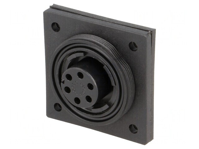 Conector circular soclu mamă 6 pini IP68