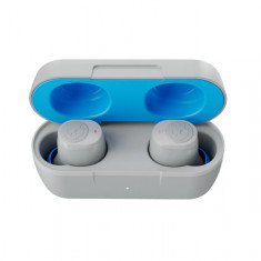 Casti Audio In Ear, Skullcandy, Jib True wireless, Bluetooth, Light Grey Blue - RESIGILAT