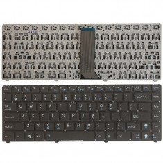 Tastatura laptop Asus Eee PC 1215B neagra fara rama Layout US foto