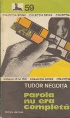 Parola nu era completa foto