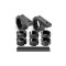 Set 2 suporti proiectoare LED universal pentru prindere de rollbar sau bullbar Cod: TY044 Automotive TrustedCars