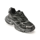 Pantofi sport GRYXX negri, 24692, din material textil