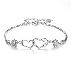 Bratara Mayfield din argint 925 si diamante CZ DRGB0054 DarGen foto
