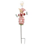 Cumpara ieftin Decoratiune Gnom metal multicolor 24x7x84 cm