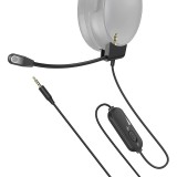 Cablu audio cu volume control si microfon incorporat (Noise Reduction) pentru casti Bose QuietComfort 45, QC45 - PS4, PS5, Xbox One X/S, PC, Laptop