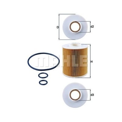 Mahle Filtru ulei foto
