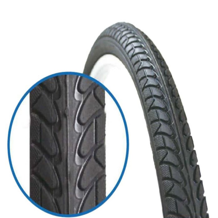 Anvelopa Bicicleta Colinelli ZY-010 - 28 x 1.75 (700x45C), Negru Ultimate FactoryBikes
