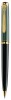 Pix souveran k800 mina tip parker,accesorii placate cu aur, corp negru-verde, Pelikan
