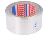 Bandă Reparatoare Gri Aluminiu 50mm x 50m, Tesa