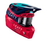 Casca Leatt 8.5 V23 Composite Red + Ochelari 5.5 Cadou