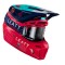 Casca Leatt 8.5 V23 Composite Red + Ochelari 5.5 Cadou