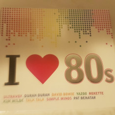 [CDA] I love 80's - cd audio original - SIGILAT