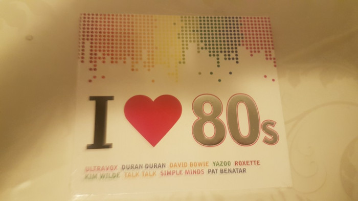 [CDA] I love 80&#039;s - cd audio original - SIGILAT