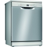 Mașina de spălat vase independentă Bosch SMS2ITI33E, 12 seturi, 5 programe, Display, Wi-Fi, 60 cm, Clasa E, Inox