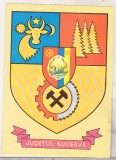 Bnk cp Judetul Suceava - Stema - necirculata - marca fixa, Printata