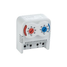 Termostat dual racire-incalzire, 0&middot;60 &deg;C, 10A, 250VAC PTHVT
