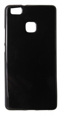Husa silicon neagra pentru Huawei P9 Lite foto