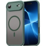 Husa Matte MagSafe pentru IPhone 17 Air, protectie completa, contur verde