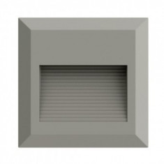 Aplica LED pentru exterior Igde Dark Grey, 4200K, 2W, 65lm, 100-240V, IP65, Gri inchis