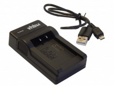 Vhbw micro usb-akku-ladegerat passend pentru olympus ps-bln1 u.a., , foto