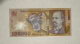 Bancnota Romania 100000 lei 2001 XF