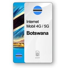 eSIM Internet Botswana, valabil 7 zile, trafic 1 GB, Standard