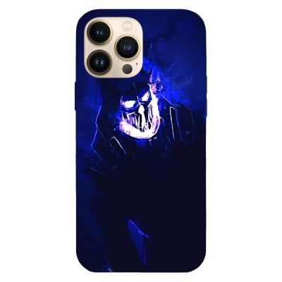 Husa compatibila cu Apple iPhone 13 Pro Max model Ghost rider, Silicon, TPU, Viceversa foto