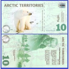 Antarctica 2010 - 10 dollars, necirculata