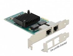 Placa PCI Express la 2 x Gigabit LAN Intel i350, Delock 88502 foto