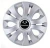 Set 4 Capace Roti Autohelix MSA&reg; potrivite jantelor de 14 inch, Compatibil Cu SsangYong, model Top Gray