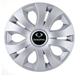 Cumpara ieftin Set 4 Capace Roti Autohelix MSA&reg; potrivite jantelor de 14 inch, Compatibil Cu SsangYong, model Top Gray