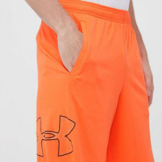 Under Armour pantaloni scurți de antrenament culoarea portocaliu, 1306443