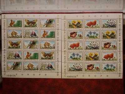 1983-Lp1084a-Flora si fauna-2 bloc. -MNH foto
