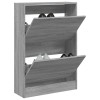 VidaXL Pantofar, gri sonoma, 60x21x87,5 cm, lemn compozit 839894